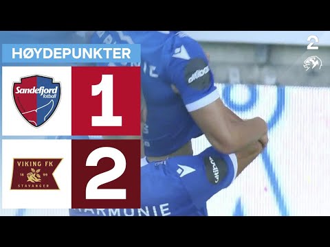 Sandefjord 1 - 2 Viking - Høydepunkter