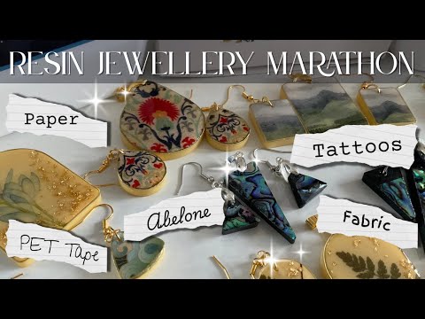 It’s a Resin Jewellery Extravaganza! With @LETSRESIN