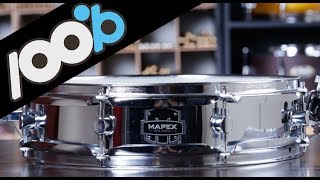 Video thumbnail for 100% Batera - Caixa Mapex MPX Piccolo Steel Chrome Shell 14" x 3.5" by 100% Batera