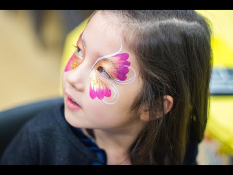Children's face painting - Making memories