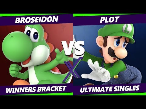 Smash Ultimate Tournament - Broseidon (Yoshi)  Vs. Plot (Luigi) - S@X 293 SSBU Winners Round 4