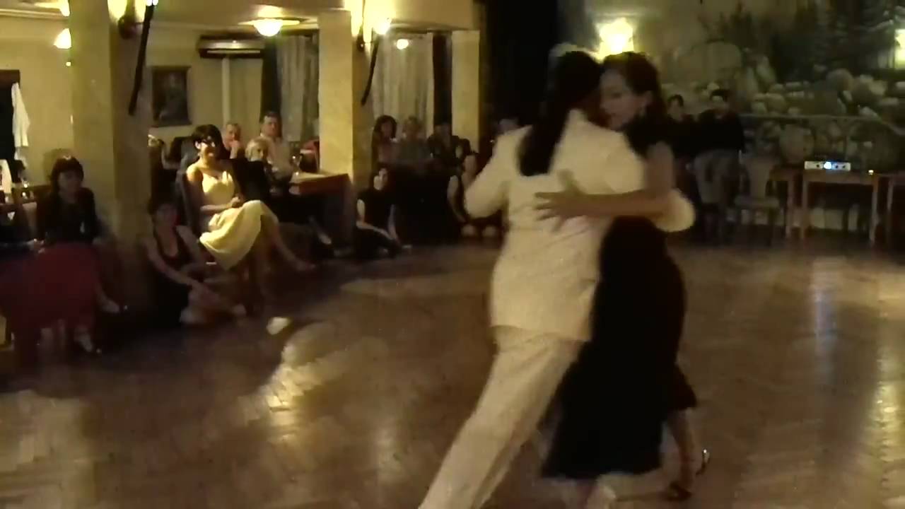Amanda & Adrian Costa 1 of 3 - milonga improvisation (Bielsko-Biala, Poland, 2009)