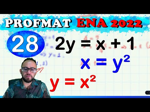 📢 CORREÇÃO - ENA 2022  PROFMAT - EQUAÇÃO DO 2° GRAU (QUESTÃO 28)