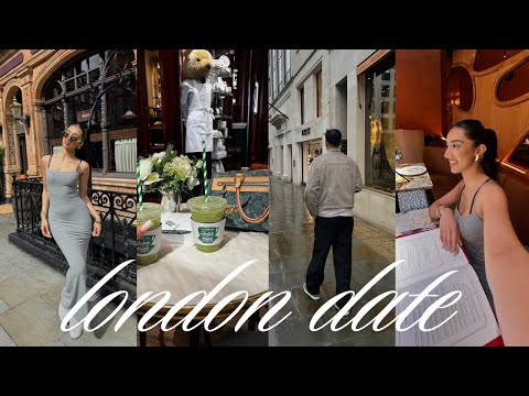 london date day with boyf | apartment viewings, food spots, new matcha + exploring!