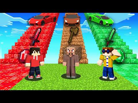 REICH vs. ARM TREPPEN KAMPF in Minecraft