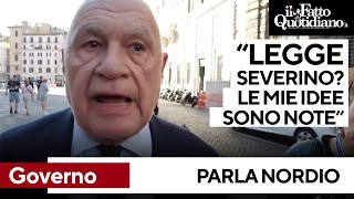 Governo, Nordio: Non ho visto B. Intercettazioni e Legge Severino Le mie posizioni sono note