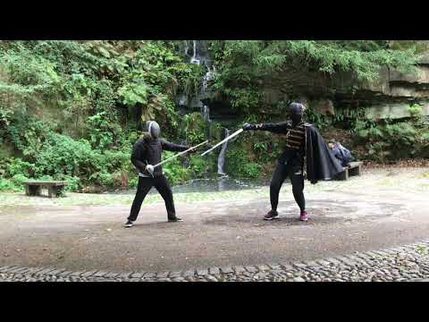 Backsword and Cloak vs Rapier and Dagger - Zac vs Josh