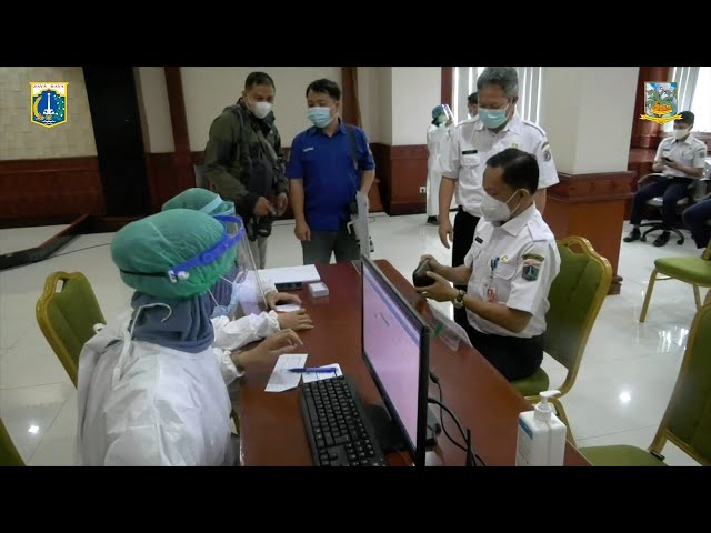 ASN Di Lingkungan Pemkot Jaksel Jalani Vaksinasi