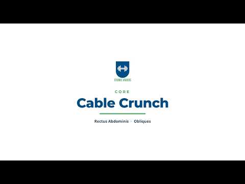 Cable Crunch video uitvoering