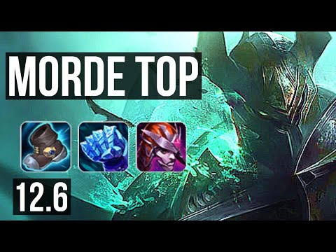 MORDEKAISER vs RUMBLE (TOP) | 500+ games, 900K mastery, 4/1/1 | EUW Diamond | 12.6