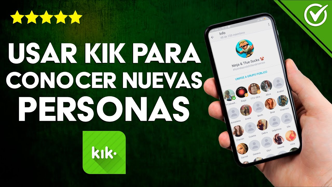 ¿Cómo Usar Kik para Conocer Nuevas Personas - Busca Amigos en la Aplicación