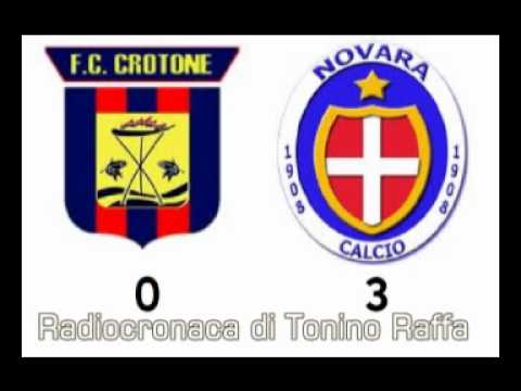 Tonino Raffa in Crotone-Novara 0-3 (7-5-2011) Radiocronaca da Radio 1 RAI