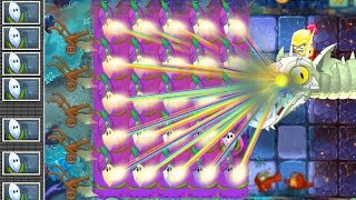 Plants vs Zombies 2 Mod: MAGNIFYING GRASS vs ALL ZOMBOSS FIGHT!