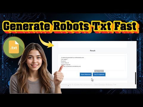 How To Generate A Robots Txt File | Step-By-Step Guide (2025)