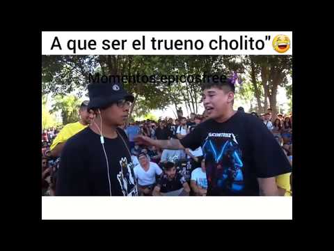 EL #TRUENO CHOLITO!😂 #FUSOK VS #CAQUIÑA