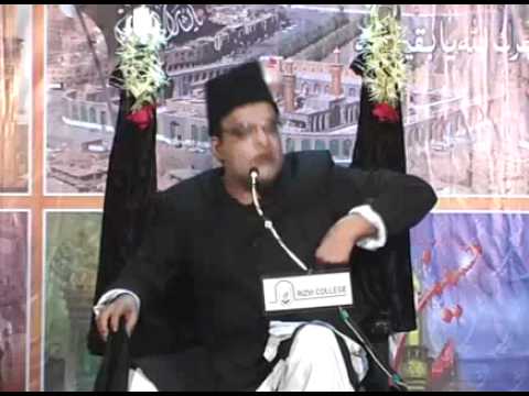 Maulana Abid Bilgrami Majlis Shab of 3rd MOHARRAM 1433 (28th Nov 2011) - RIZVI COLLEGE
