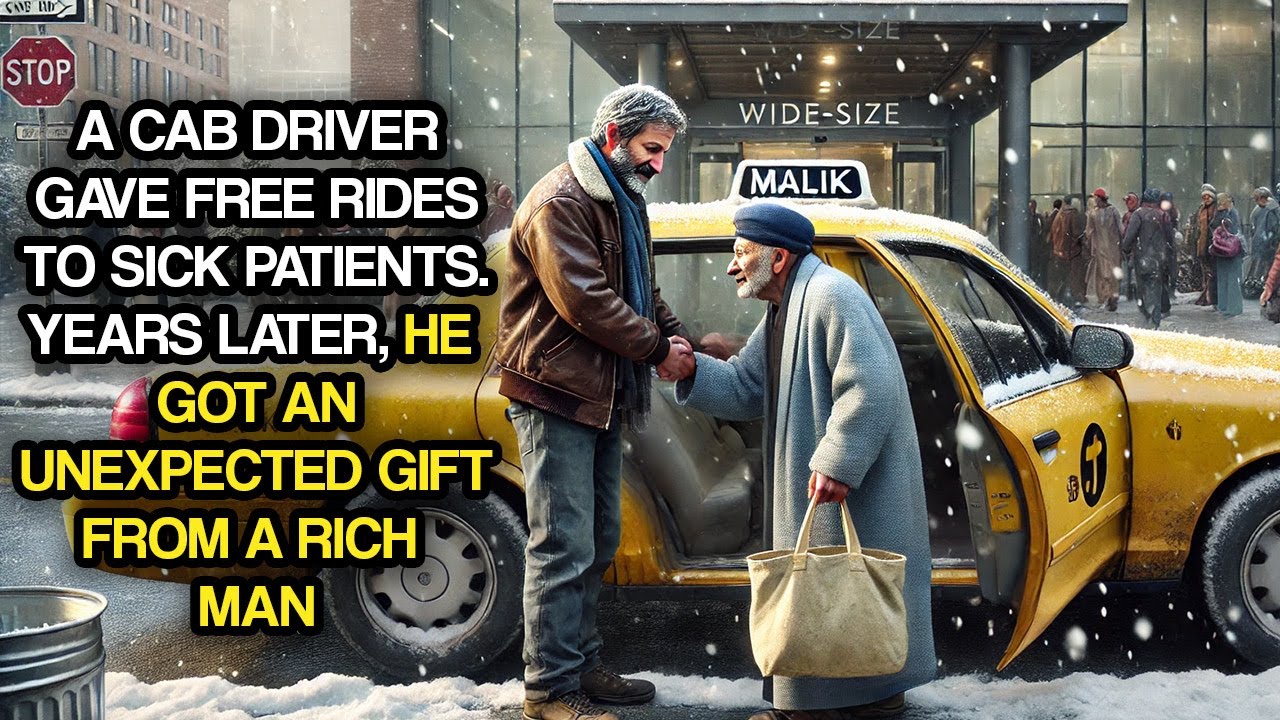 A Cab Driver Gave Free Rides to Sick Patients. Later, He Got An Unexpected Gift From A Rich Man