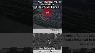 Download lagu War thunder VS simulation T-34-85 VS Tiger II mp3