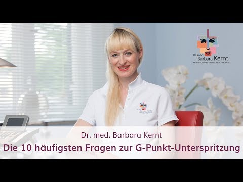 10 Fragen zur G-Punkt Unterspritzung - beantwortet von Dr. Barbara Kernt aus München