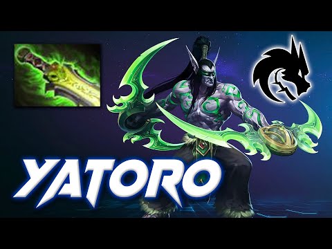 Yatoro Anti-Mage [23/4/4] Super Carry - Dota 2 Pro Gameplay [Watch & Learn]
