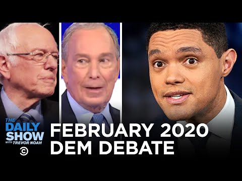 2020年2月民主黨在南卡羅來納州的辯論｜每日秀節目 (February 2020 Democratic Debate in South Carolina | The Daily Show)
