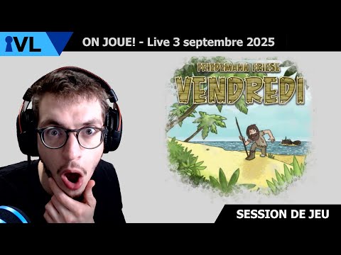 On joue! Vendredi en solo sur Tabletop Simulator - Live 3 septembre 2025