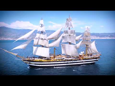 Nave Amerigo Vespucci Ship Tribute - Italian Training Ship