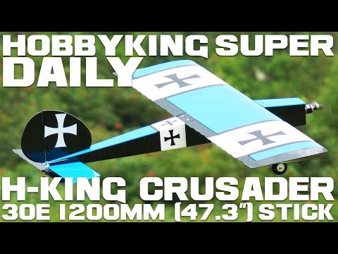 H-King Crusader 30E 1200mm (47.3") Stick ARF - HobbyKing Super Daily