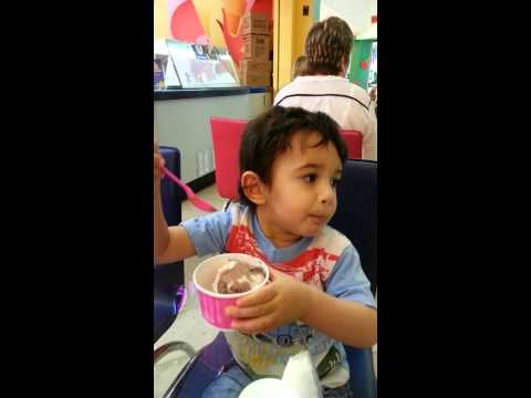 Saif daradkeh eat ice cream 2