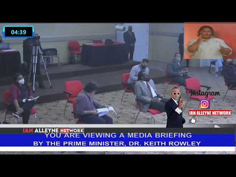 Thumbnail for FRIDAY 7TH MAY 2021: PM DR. KEITH ROWLEY PRESS CONFERENCE by Keith Rowley