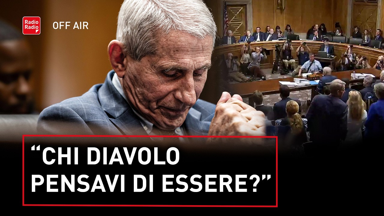 TUTTA L'AULA SI ALZA IN PIEDI CONTRO FAUCI: "NON LI GUARDI NEMMENO? FURONO DISCRIMINATI PER TE!"