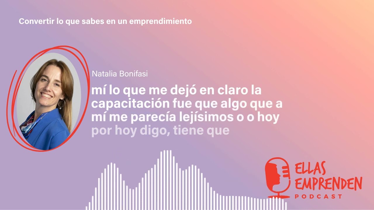 Convertir lo que sabes en un emprendimiento
