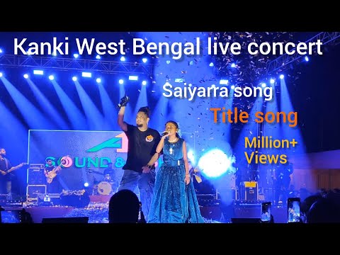 saiyarra song || concert kanki West Bengal live || Bullet b one singer ❤️