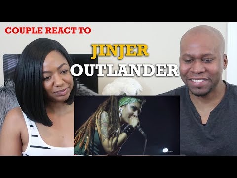 COUPLE REACT TO JINJER- OUTLANDER (LIVE)