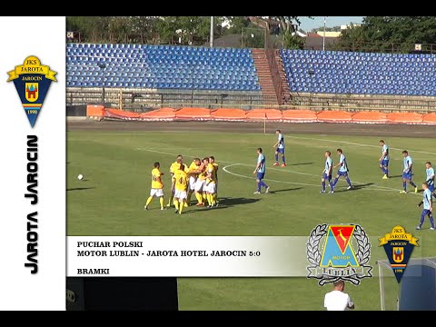 Jarota Jarocin: Bramki z pucharowego spotkania z Motorem Lublin