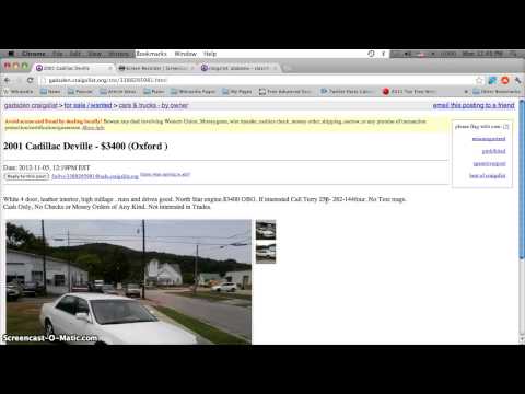 Craigslist Anniston Al