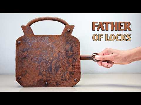 Rusty Giant Lock Restoration