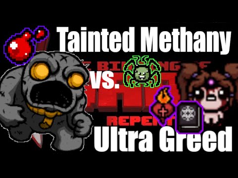 TBOI Repentance: Tainted Bethany vs Ultra Greed - Let's Unlock The Hierophant Reversed