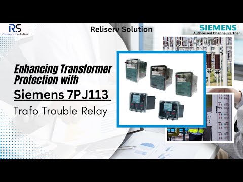 Siemens 7PJ113 TRAFO Trouble Relay