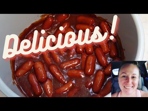 Crockpot Lil Smokies Recipes | Easy Football Appetizers