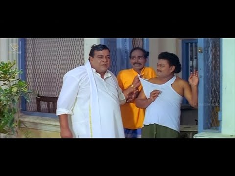 ಸಾಧು ಕೋಕಿಲ ಹತ್ರ ಬಾಡಿಗೆ ಉಸುಲಿ ಮಾಡೋಕೆ ದೊಡ್ಡಣ್ಣ ಸಕ್ಕತ್ ಪ್ಲಾನ್ - Best Kannada Comedy Scenes