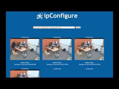 ipConfigure demo natural language search