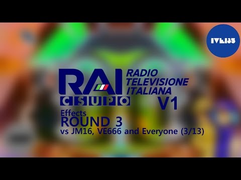 Radiotelevisione Italiana Csupo V1 (1988) Round 3 vs JM16, VE666 and Everyone (3/13)