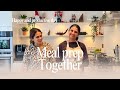 Meal Prepping Together Happy And Productive Sunday Family Time