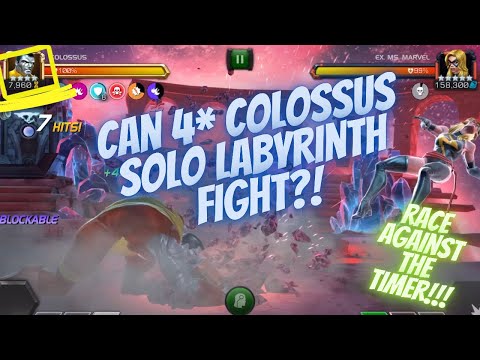 CAN 4 Star Colossus Solo Labyrinth Of Legends Fights With Short Enrage Timer?!