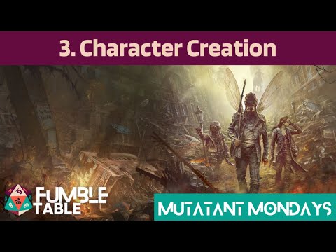 3. Mutant Year Zero Character Creation: Skills, Mutations, and More!