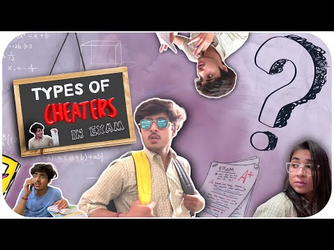 TYPES OF CHEATERS | EXAMS DIARY | RAJ GROVER
