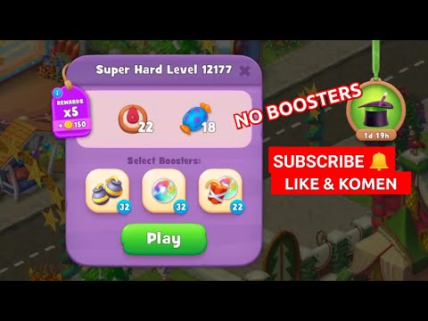 GARDENSCAPES SUPER HARD LEVEL 12177 NO BOOSTERS | MARI MAIN BERSAMA