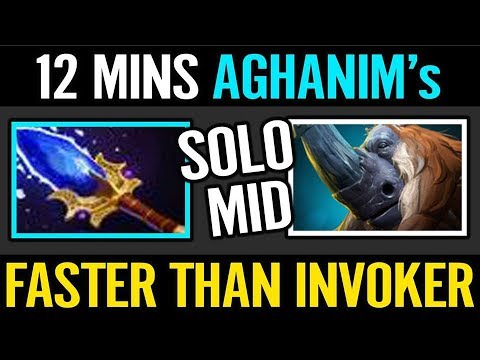 12 Min Aghanim's Cr1t MAGNUS Faster than my INVOKER Gegewepe Dota 2