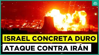 Incendio genera nube tóxica: Israel bombardea refinerías de petróleo en Irán